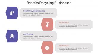 Benefits Recycling Businesses Ppt Powerpoint Presentation Summary Portfolio Cpb