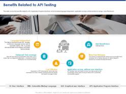 Benefits related to api testing ppt powerpoint presentation summary