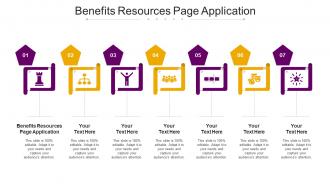 Benefits Resources Page Application Ppt Powerpoint Presentation Slides Mockup Cpb
