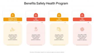 Benefits Safety Health Program In Powerpoint And Google Slides Cpb