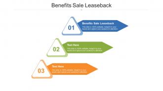 Benefits sale leaseback ppt powerpoint presentation layouts templates cpb