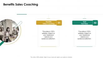 Benefits Sales Coaching In Powerpoint And Google Slides Cpb