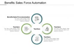 Benefits sales force automation ppt powerpoint presentation file styles cpb