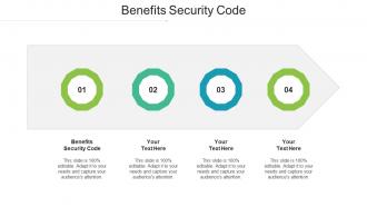 Benefits Security Code Ppt Powerpoint Presentation Portfolio Master Slide Cpb