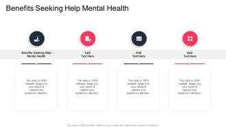 Benefits Seeking Help Mental Health In Powerpoint And Google Slides Cpb