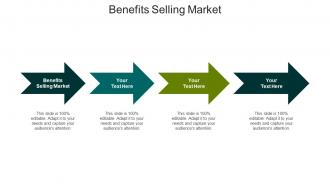 Benefits selling market ppt powerpoint presentation ideas design templates cpb