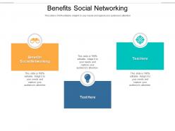 Benefits social networking ppt powerpoint presentation summary grid cpb