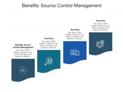 Benefits source control management ppt powerpoint presentation inspiration deck cpb