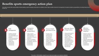 Benefits Sports Emergency Action Plan