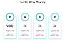 Benefits story mapping ppt powerpoint presentation portfolio diagrams cpb