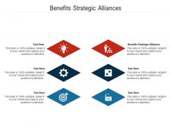 Benefits strategic alliances ppt powerpoint presentation file elements cpb