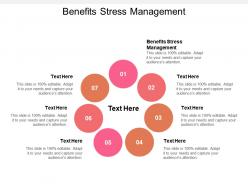Benefits stress management ppt powerpoint presentation portfolio influencers cpb