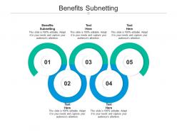 Benefits subnetting ppt powerpoint presentation icon slide cpb