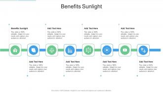 Benefits Sunlight In Powerpoint And Google Slides Cpb