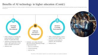 Benefits Technology In Higher Education Ai In Education Transforming Teaching And Learning AI SS Colorful Aesthatic