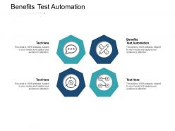 Benefits test automation ppt powerpoint presentation styles background image cpb