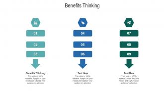 Benefits thinking ppt powerpoint presentation styles infographics cpb