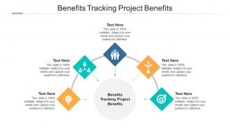 Benefits tracking project benefits ppt powerpoint presentation model background cpb