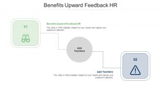 Benefits Upward Feedback HR Ppt Powerpoint Presentation Layouts Graphics Tutorials Cpb