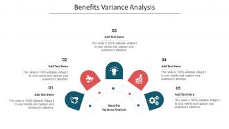 Benefits Variance Analysis Ppt Powerpoint Presentation Gallery Samples Cpb