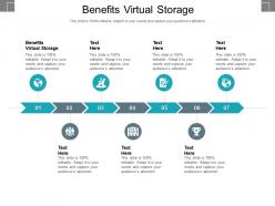 Benefits virtual storage ppt powerpoint presentation file slide portrait cpb