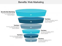 Benefits web marketing ppt powerpoint presentation file information cpb
