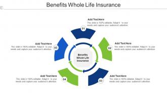 Benefits Whole Life Insurance Ppt Powerpoint Presentation Portfolio Styles Cpb