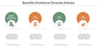 Benefits Workforce Diversity Articles Ppt Powerpoint Presentation File Picture Cpb