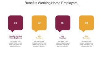 Benefits Working Home Employers Ppt Powerpoint Presentation Portfolio Cpb