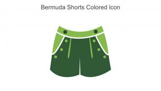 Bermuda Shorts Colored Icon In Powerpoint Pptx Png And Editable Eps Format