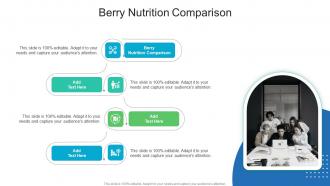 Berry Nutrition Comparison In Powerpoint And Google Slides Cpb