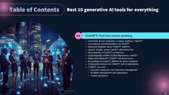 Best 10 Generative AI Tools For Everything Powerpoint Presentation Slides AI CD Designed Editable