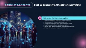 Best 10 Generative AI Tools For Everything Powerpoint Presentation Slides AI CD Captivating Editable