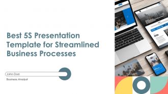 Best 5S Presentation Template For Streamlined Business Processes PPT H