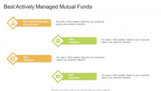 Best Actively Managed Mutual Funds In Powerpoint And Google Slides Cpb