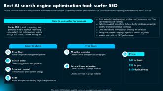 Best AI Search Engine Optimization Tool Surfer Ai Powered Marketing How To Achieve Better AI SS