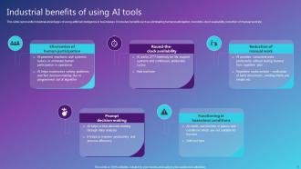 Best AI Solutions Used By Industries For Process Automation Powerpoint Presentation Slides AI CD V Content Ready Pre-designed