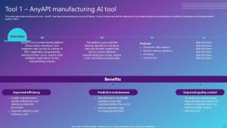 Best AI Solutions Used By Industries For Process Automation Powerpoint Presentation Slides AI CD V Attractive