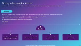 Best AI Solutions Used By Industries For Process Automation Powerpoint Presentation Slides AI CD V Visual Template