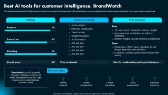 Best AI Tools For Customer Intelligence Brandwatch Ai Powered Marketing How To Achieve Better AI SS Best Ai Tools For Customer Intelligence Brandwatch Ai Powered Marketing How To Achieve Better