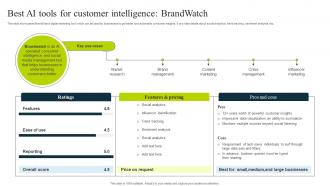 Best Ai Tools For Customer Intelligence Brandwatch How To Use Chatgpt AI SS V