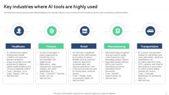 Best AI Tools For Process Optimization Powerpoint Presentation Slides AI CD V Engaging Appealing