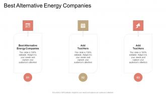 Best Alternative Energy Companies In Powerpoint And Google Slides Cpb