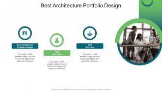 Best Architecture Portfolio Design In Powerpoint And Google Slides Cpb