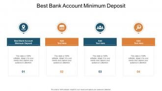 Best Bank Account Minimum Deposit In Powerpoint And Google Slides Cpb