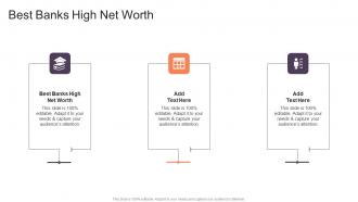 Best Banks High Net Worth In Powerpoint And Google Slides Cpb