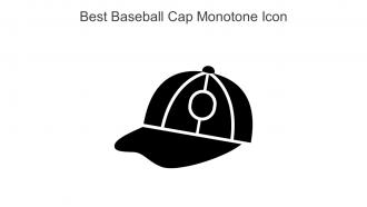 Best Baseball Cap Monotone Icon In Powerpoint Pptx Png And Editable Eps Format