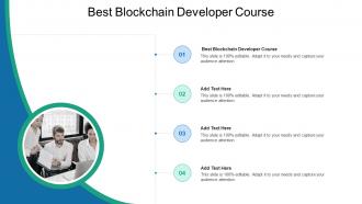 Best Blockchain Developer Course In Powerpoint And Google Slides Cpb