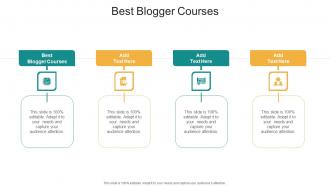 Best Blogger Courses In Powerpoint And Google Slides Cpb