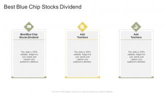 Best Blue Chip Stocks Dividend In Powerpoint And Google Slides Cpb